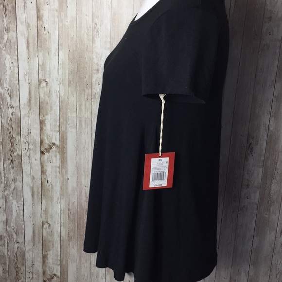 Mossimo Supply Co. Two Black T Shirts Sz XS - Picture 4 of 8